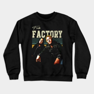 Future Frequencies Factory Band T-Shirts, Wear the Pulse of Industrial Metal Evolution Crewneck Sweatshirt